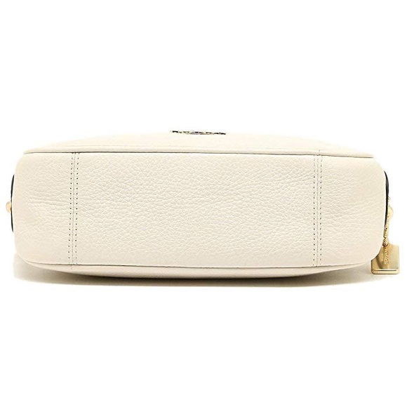 COACH Isla Chain Crossbody Bag Chalk/Light Gold - Picture 5 of 8